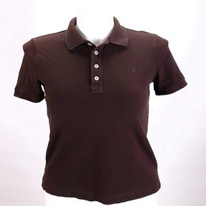 Lauren‎ Ralph Lauren Women's Brown Polo Golf Shirt